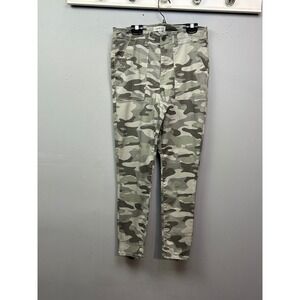 Jolt Camouflage Print Utility‎ Pants Womens Size 5/27W Casual Military
